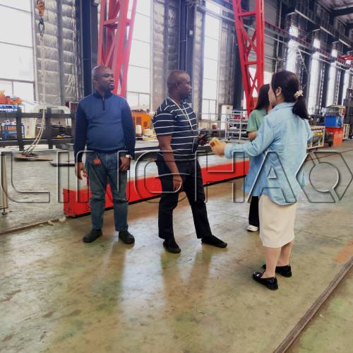 Small self loading mixer truck at LINGHAO factory